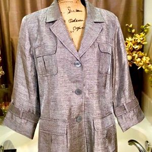SAFARI BLAZER Joan Rivers Limited Collection